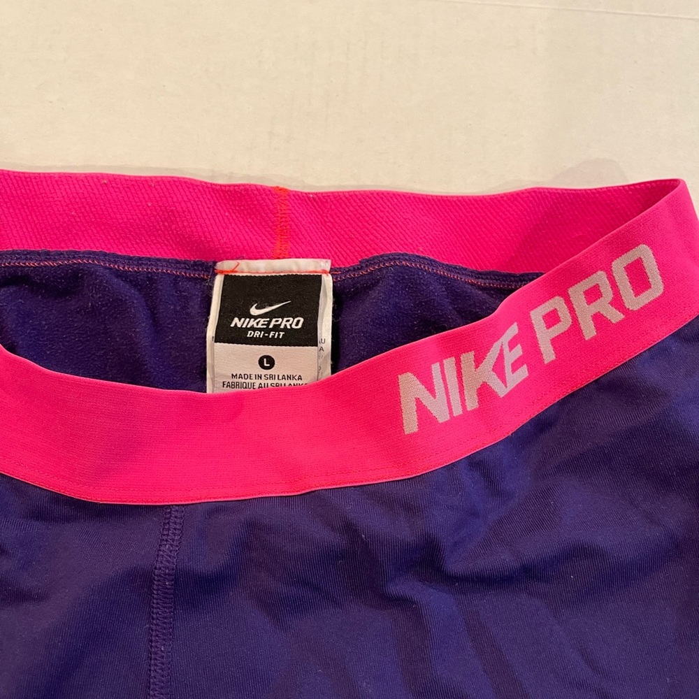 Nike pro dri fit work out pants